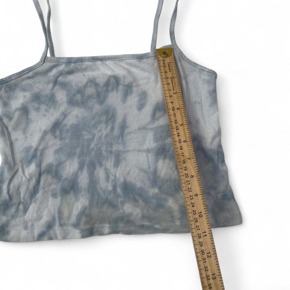 Brandy Melville blue tie dye top one size - Picture 2 of 5